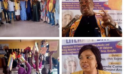 Osun New Era Lions Club, Osogbo Donates Educational Materials To Orphanage, Correctional Centre In Osun