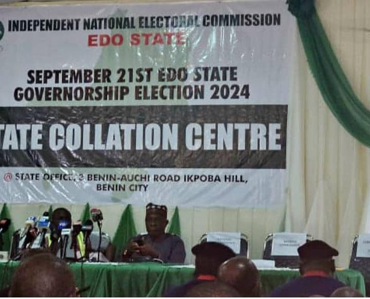 LIVE UPDATES: APC’s Okpebolo Takes Lead, Collation Centre Goes On Break