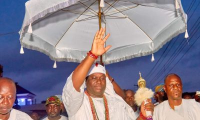 Columns PUNCH Lite ‘Olojo’ Festival: Ooni goes into seven-day seclusion