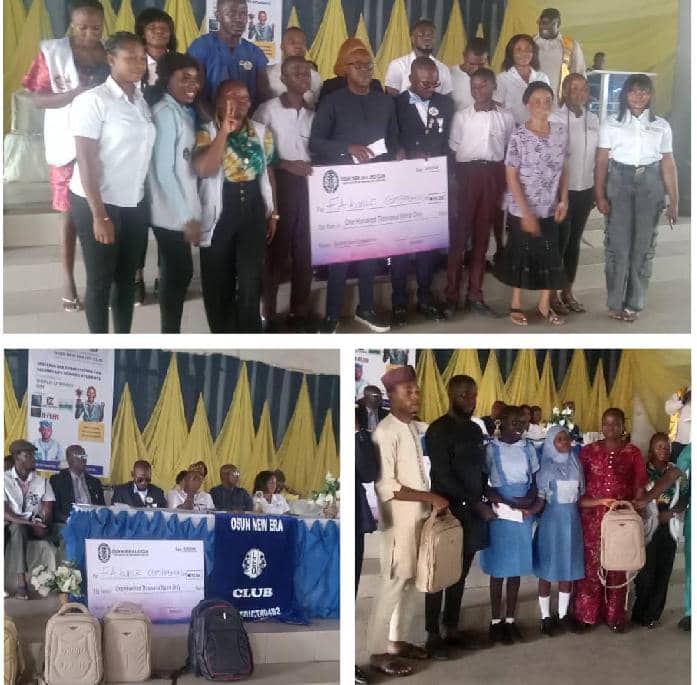 Osun New Era Leo Club Organizes Spelling Bee competition, Donates Prizes For Winners