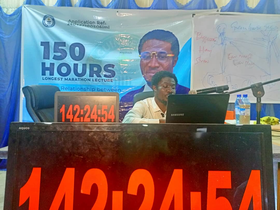 Guinness World Records: Osun College Provost Clocks 142-hour Longest Marathon Lecture