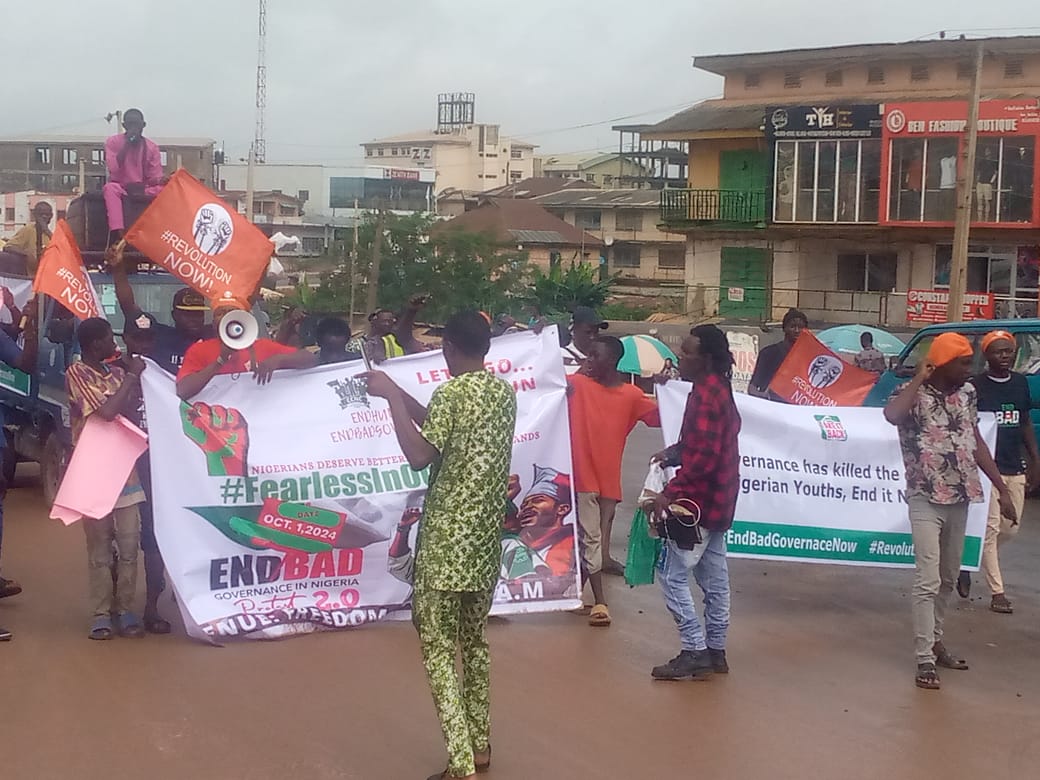 Independence Day: Youths Protest Amid Heavy Security In Osun