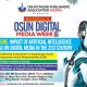 OSUN 2ND DIGITAL MEDIA WEEK: OOPA Unveils 2024 Activities