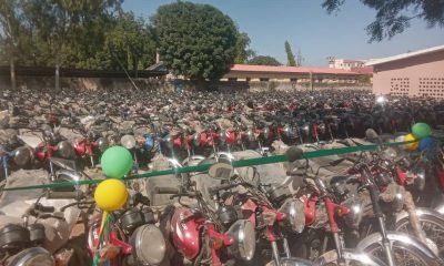 Community Policing: Senator Barau Donates 1000 Motorcycles To Kano Command