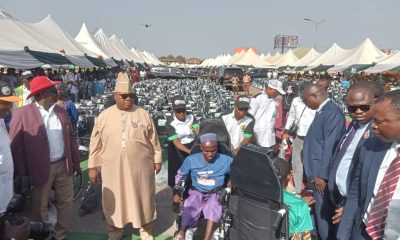 Midterm Anniversary: Adeleke Distributes OHIS Card, Life Support Gadgets To over 10,000 PLWDs In Osun