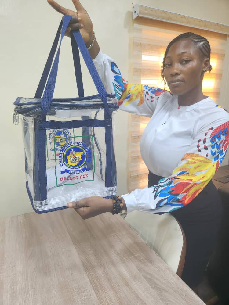 OSSIEC Opens Portal for Adhoc Staff Recruitment, Unveils Barcoded Ballot Box Ahead of Elections