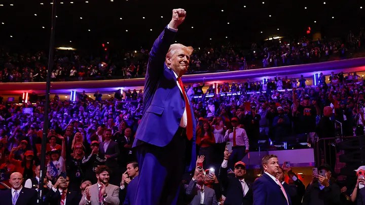 AmericaDecide2024: Trump Coasts To Victory, Addresses Supporters