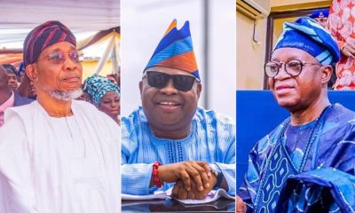 Osun 2026: Adeleke, Oyetola, Aregbesola Flex Muscles Over Bola Ige House