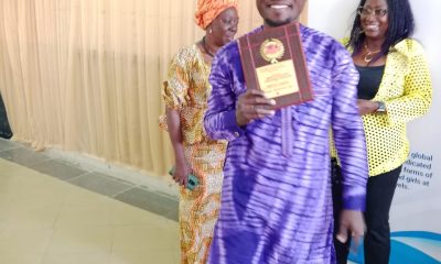 The Point's Editor, Timothy Agbor, Bags Humanitarian Journalist Award