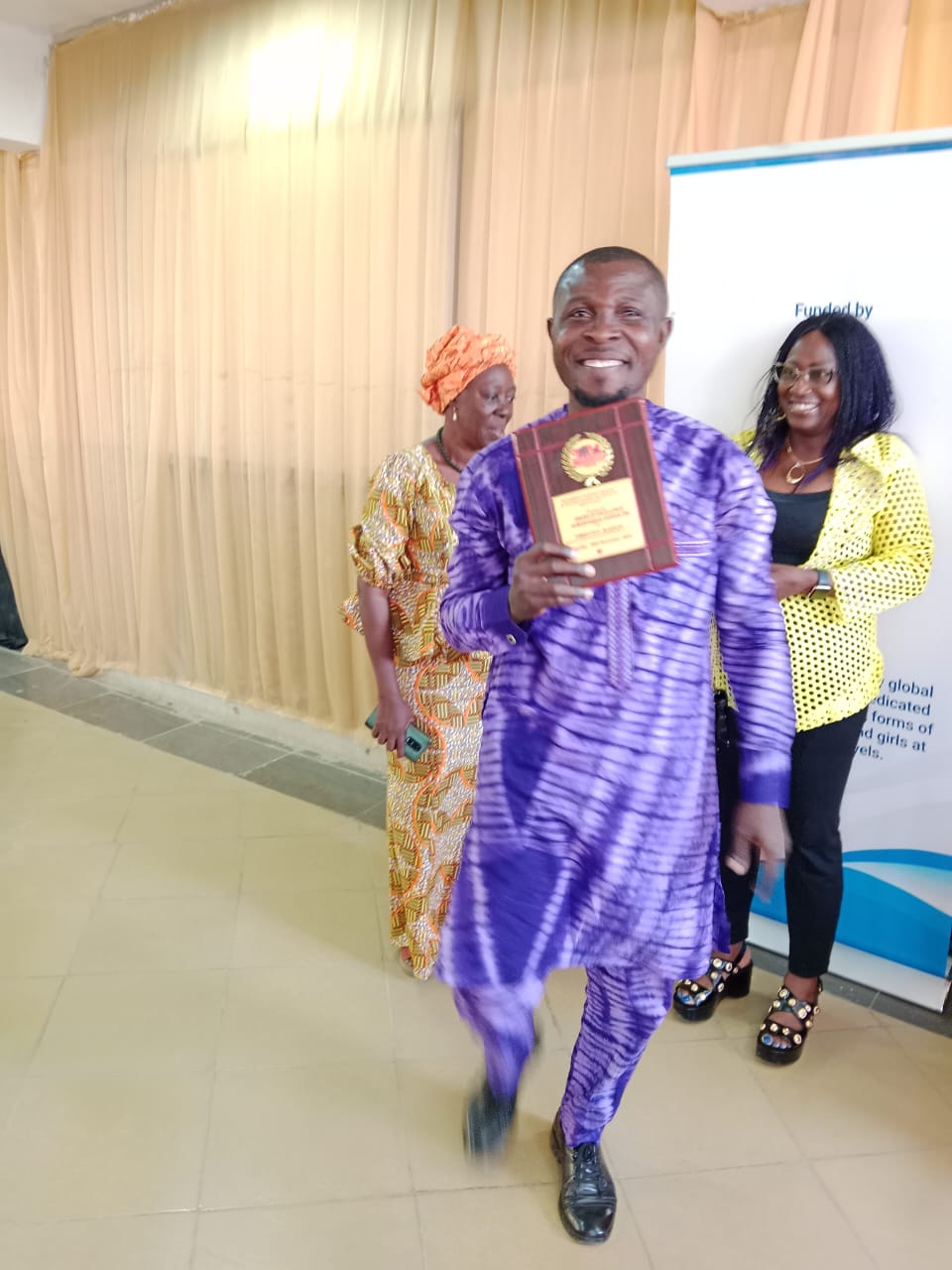 The Point's Editor, Timothy Agbor, Bags Humanitarian Journalist Award