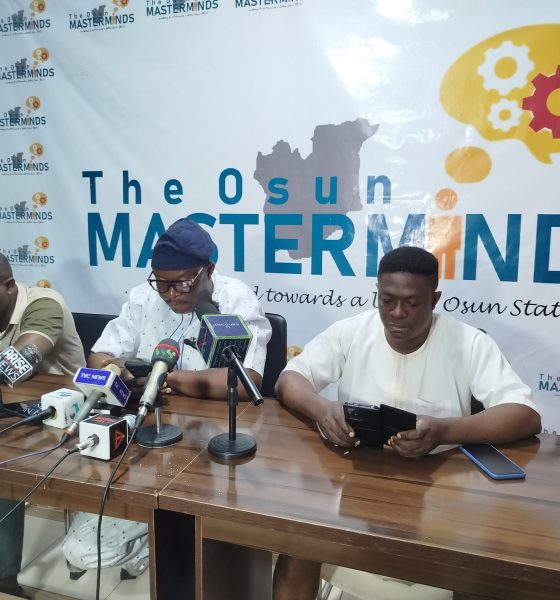 Osun Masterminds Calls For Accountability, Criticizes Governance Shortfalls In 2024