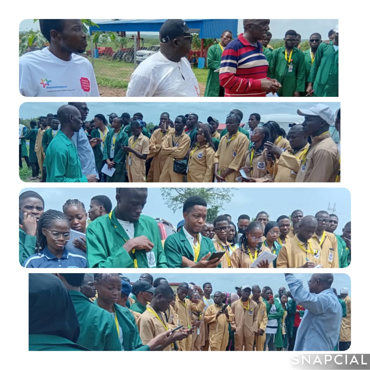 Students Laud Makinde's Commitment To Agribusiness Development, Tour Fasola Industrial Hub