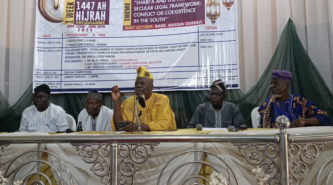 Hijrah 1447: OSMC Calls For Official Recognition Of Shari'a Legal System