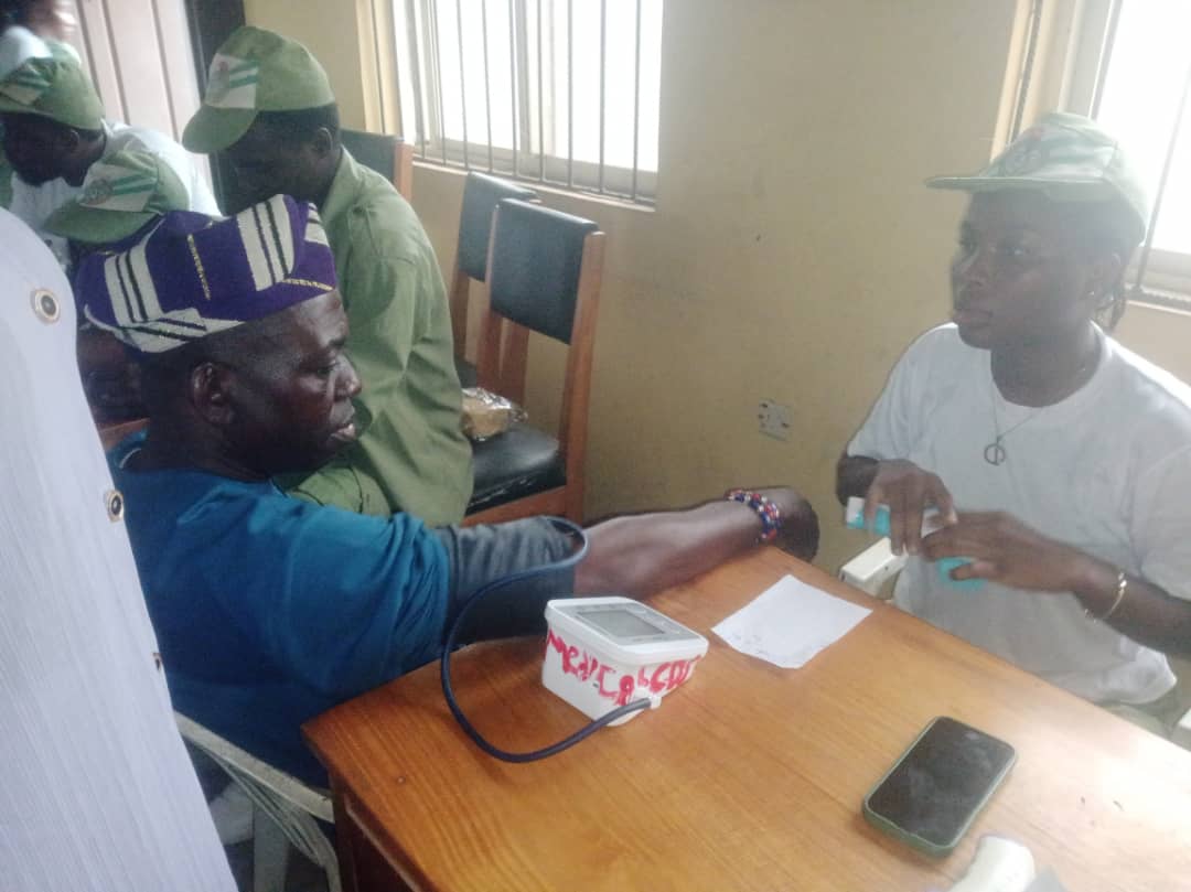 Osun: Kajola Residents Commend NYSC For Free Medical Outreach