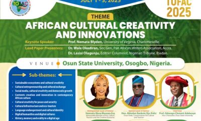 UNIOSUN Set To Host 14th Toyin Falola International Conference On Africa And the African Diaspora
