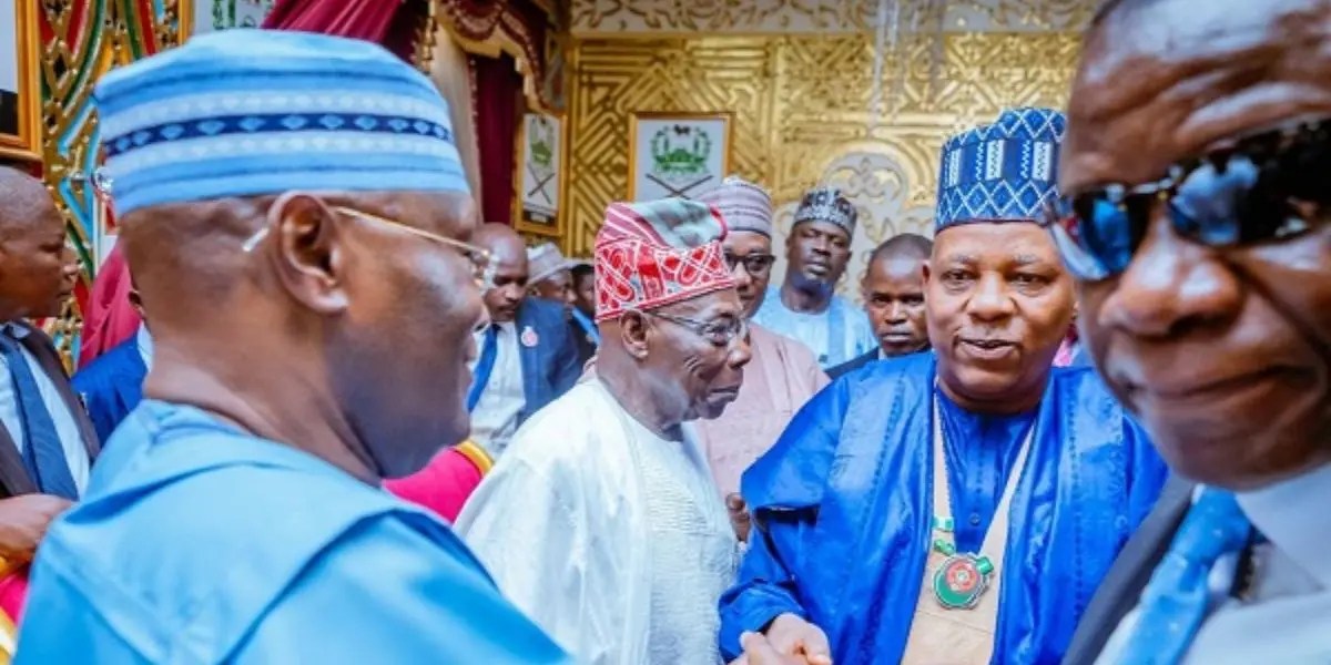 Atiku Meets Obasanjo, Shettima, El-Rufai, Gowon, Others