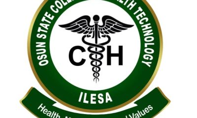 2025/2026 Academic Session: OSCO-HEALTH, Ilesa Holds Entrance Exam Wednesday/Thursday This Week