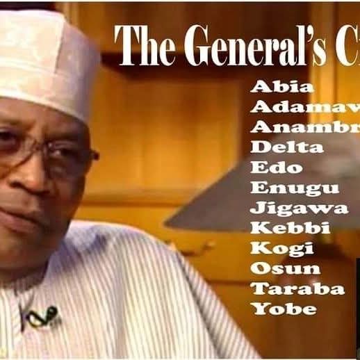 Olowu Greets Ex-Military President, Ibrahim Babangida At 84