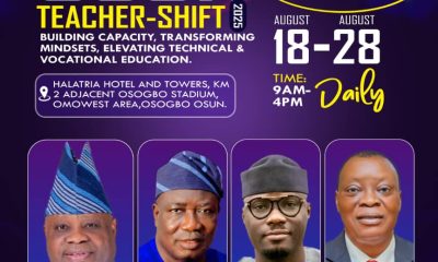 Osun Launches Teacher-shift 2025 To Transform Technical And Vocational Education