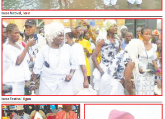 Dance, Prayers, Colour As Adherents Mark Isese Festival In Osun, Lagos, Oyo, Ogun, Kwara
