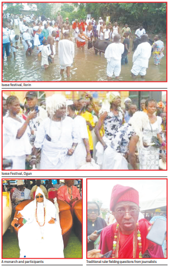 Dance, Prayers, Colour As Adherents Mark Isese Festival In Osun, Lagos, Oyo, Ogun, Kwara