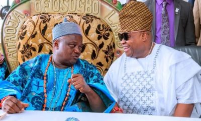 15th Anniversary: Adeleke Felicitates With Ataoja Of Osogbo