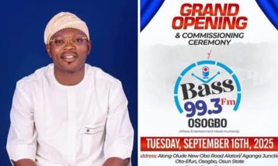 Osun-Based DJ To Commission Radio Station Tomorrow