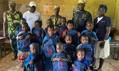 Foundation Donates School Bags To Pupils In Osun Rural Communities