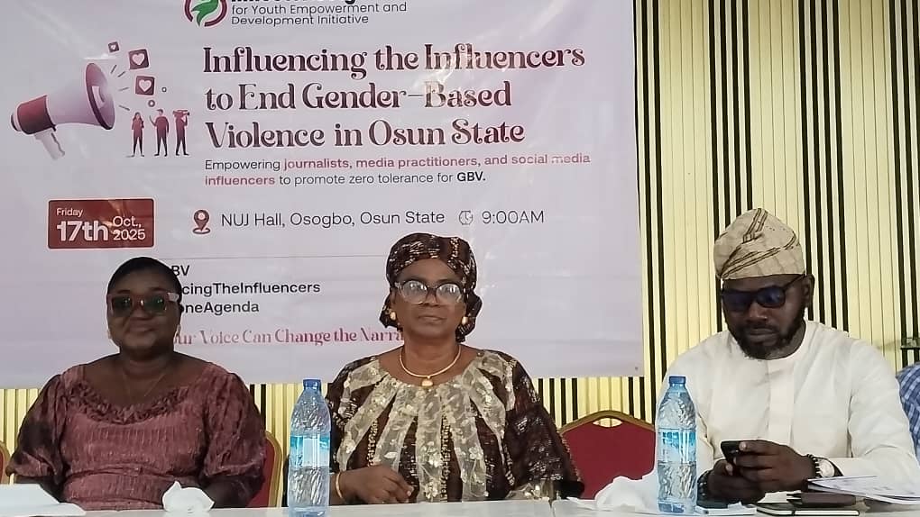 NGO Charges Media Practitioners To Champion Fight Against Gender-Based Violence