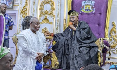 Osun 2026: APC Aspirant, Ogunbiyi Seeks Royal Blessings From Oluwo Of Iwoland