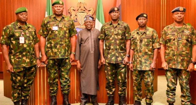 Tinubu Seeks Senate Confirmation Of New Service Chiefs