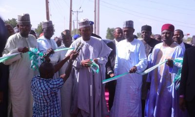 Zulum Inaugurates Housing Complex For Teachers In Mafa