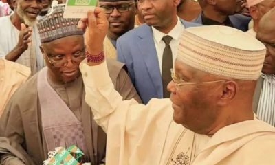 Atiku Registers As ADC Member In Jada
