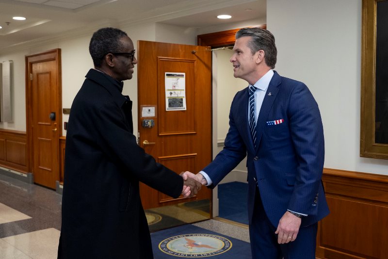 Ribadu Meets U.S. Secretary Of War Over Alleged Christian Genocide