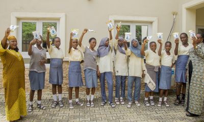 Gbenga Hashim Donates Reusable Pads Worth ₦5 Million to Over 2,000 Girls