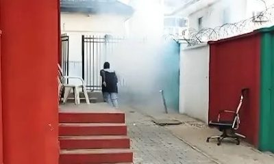 PDP Headquarters Erupts In Chaos As Rival Factions Clash