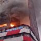 Seven Injured In Lagos Island GNI Building Fire- LASEMA