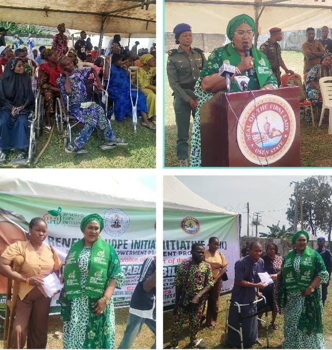 International Disability Day: First Lady Empowers 250 PWDs In Osun With N50m