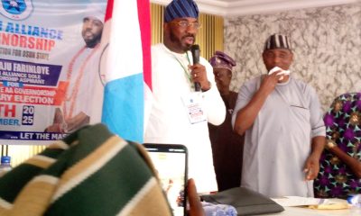 Osun 2026: Action Alliance Elects Farinloye As Governorship Candidate, Pledges People-Centred Governance