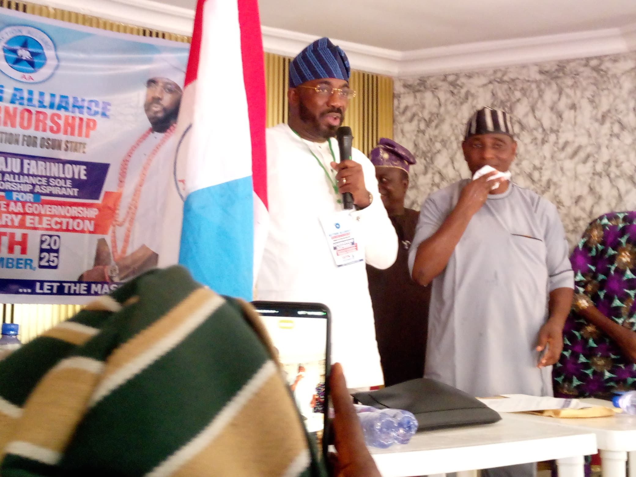 Osun 2026: Action Alliance Elects Farinloye As Governorship Candidate, Pledges People-Centred Governance