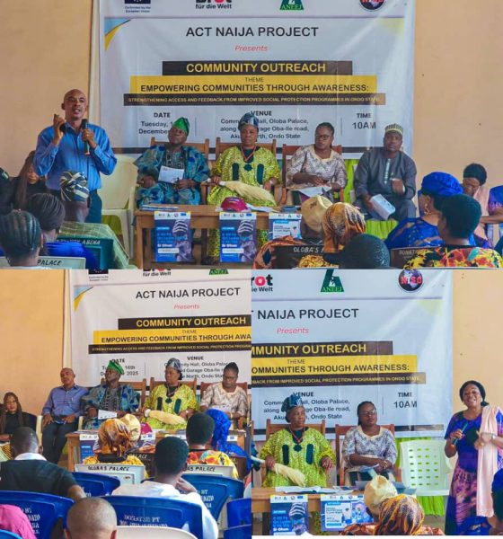 'Don’t Keep News Of Social Protection Interventions To Yourself, Spread To other vulnerables'-NISD Urges Ondo Residents