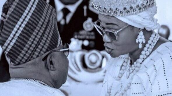 Remi Tinubu Sparks Debate After Asking Adeleke To Stop Singing At Ooni’s Event