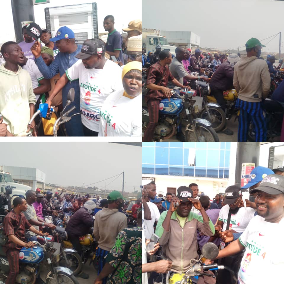 APC Chieftain, Ayonic Distributes Free Fuel In Osogbo