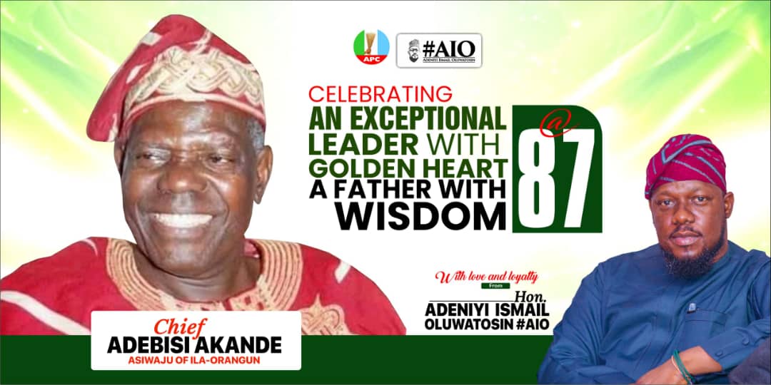 You're A Compassionate Father, Adeniyi Ismail Oluwatosin Rejoices With Baba Akande At 87*