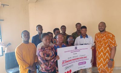 FUTA Alumni Association Awards Scholarships To 10 Indigent Osun Students
