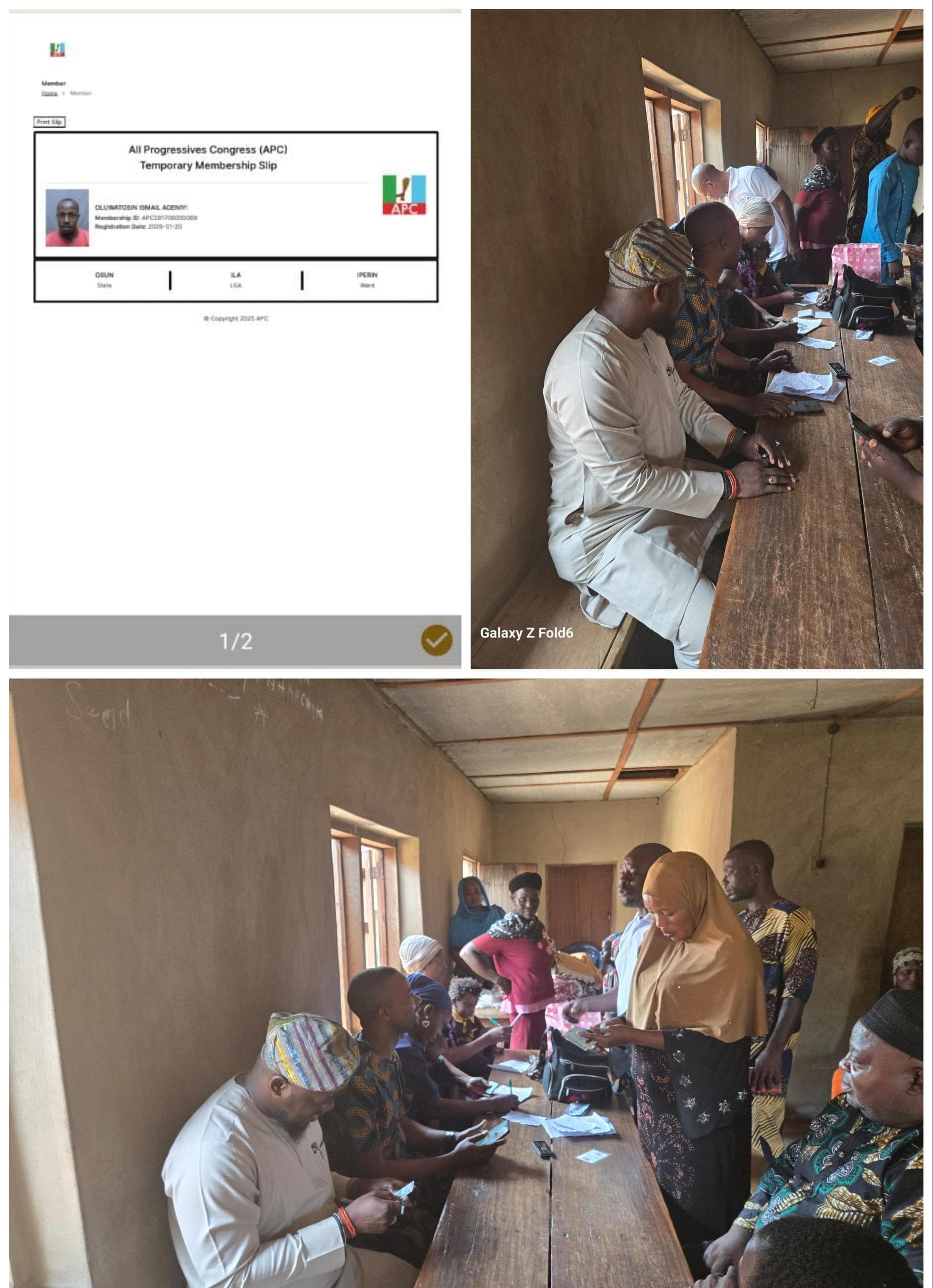 AIO Participates In Ongoing APC e-Registration, Commends Initiative