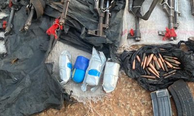 Troops Recover 13 AK-47 Rifles, Destroy Criminal Armoury In Taraba