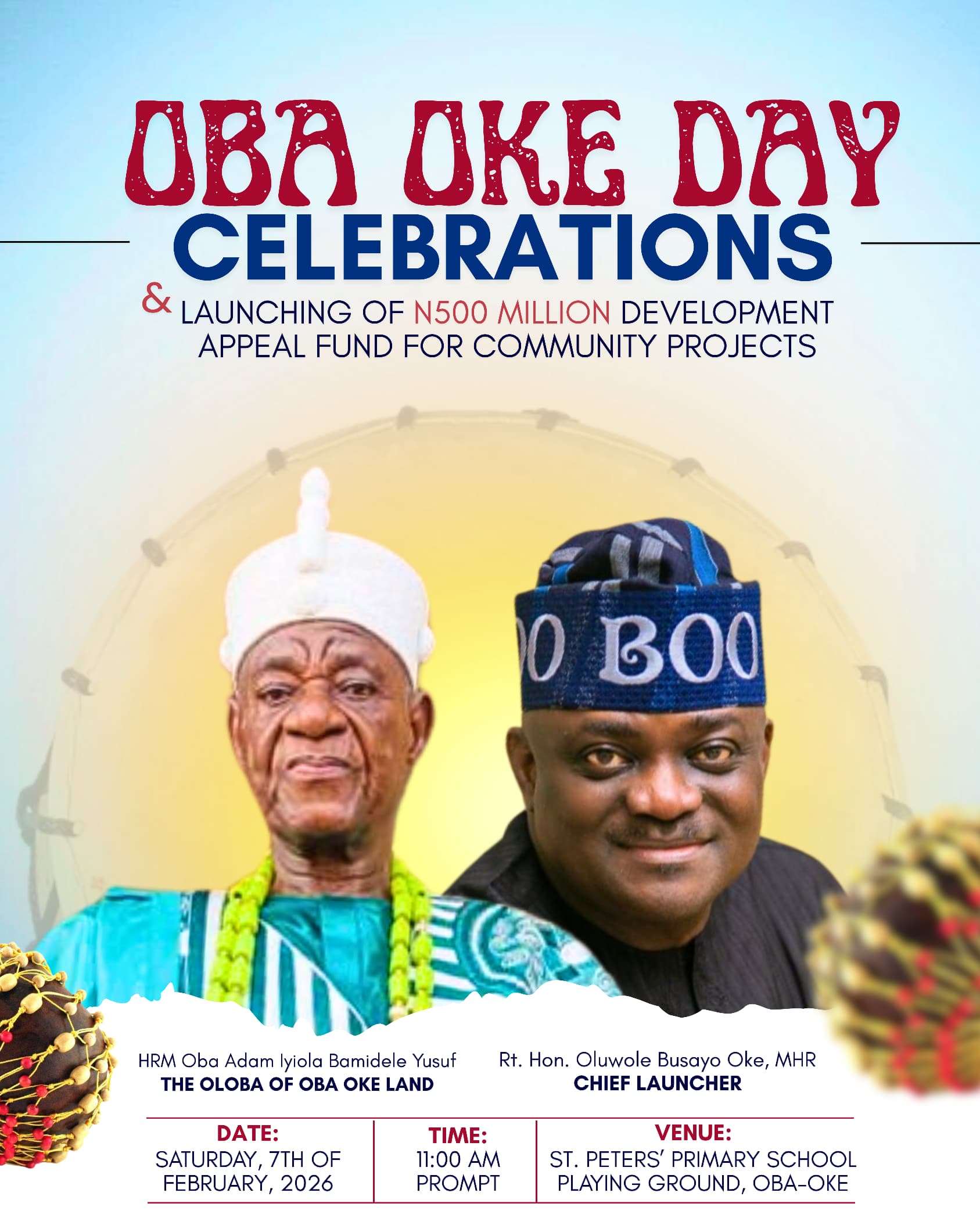 ODU Kicks Off 27th Oba-Oke Day Activities, Unveils Plans For Community-Driven Development Initiative