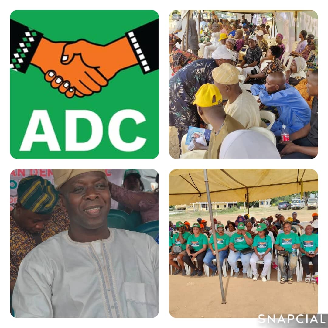 Oyo ADC chair, Olana Congratulates Members On Successful Unveiling Of Party Senatorial Districts