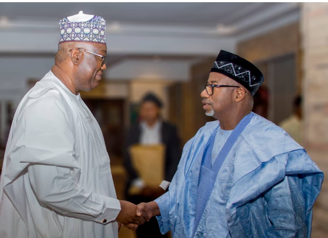 PDP Presidential Aspirant, Hashim, Pays Solidarity Visit to Bauchi Governor, Mohammed